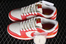 Nike SB Dunk Low White/Red/Gold - Sneaker Casual Premium + Meia + Bolsa