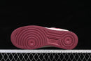 Nike Air Force 1 '07 Low White/Wine Red - Sneaker Premium Exclusivo + Meia + Bolsa