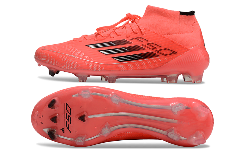 Adidas F50 Elite MID FG + Meia Antiderrapante + Bolsa