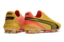 Puma King FG - Chuteira de Campo Clássica + Meia Antiderrapante + Bolsa