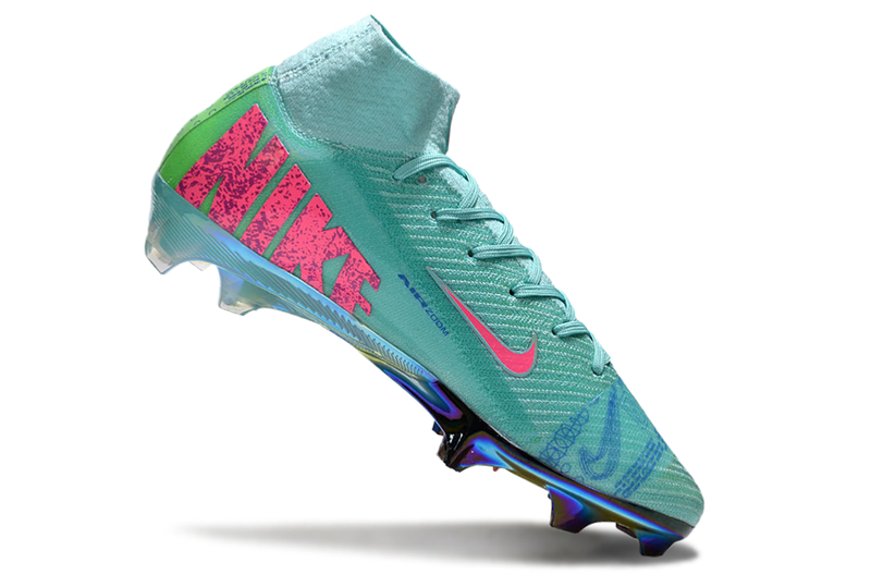 Nike Mercurial Air Zoom Superfly X Elite FG + Meia Antiderrapante + Bolsa