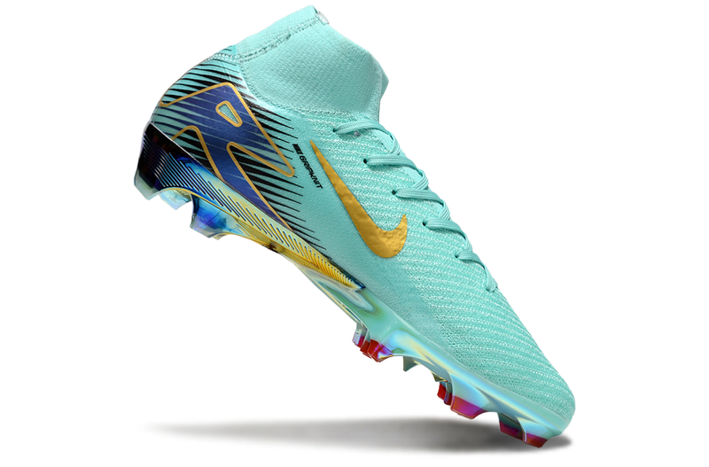 Nike Mercurial Air Zoom Superfly X Elite FG + Meia Antiderrapante + Bolsa