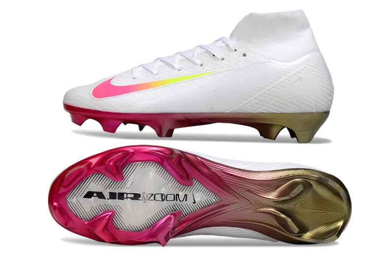 Nike Mercurial Air Zoom Superfly X Elite FG + Meia Antiderrapante + Bolsa