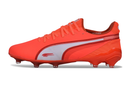 Puma King FG - Chuteira de Campo Clássica + Meia Antiderrapante + Bolsa