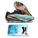 Nike Phantom 6 Elite FG - Chuteira Campo Controle Premium + Meia + Bolsa