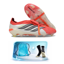 Adidas Predator Elite Tongue FG - Chuteira Campo Controle + Meia + Bolsa