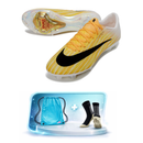 Nike Air Zoom Mercurial Vapor 17 Elite XXVI FG - Chuteira Campo Velocidade + Meia + Bolsa