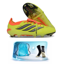Adidas Predator Elite Tongue FG - Chuteira Campo Controle + Meia + Bolsa