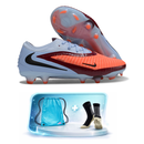 Nike Phantom 6 Elite FG - Chuteira Campo Controle Premium + Meia + Bolsa