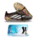 Adidas Predator Elite Tongue FG - Chuteira Campo Controle + Meia + Bolsa