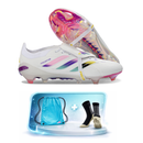 Adidas Predator Elite Tongue FG - Chuteira Campo Controle + Meia + Bolsa