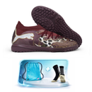 Puma Future 9 Society - Chuteira Society + Meia Antiderrapante + Bolsa
