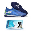 Puma Future 9 Society - Chuteira Society + Meia Antiderrapante + Bolsa
