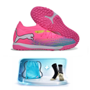 Puma Future 9 Society - Chuteira Society + Meia Antiderrapante + Bolsa