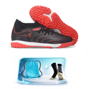 Puma Future 9 Society - Chuteira Society + Meia Antiderrapante + Bolsa