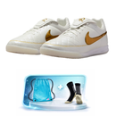 Nike Tiempo Legend SE Ronaldinho IC - Chuteira Futsal Edição Especial + Meia + Bolsa