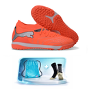 Puma Future 9 Society - Chuteira Society + Meia Antiderrapante + Bolsa