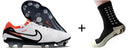 Nike Tiempo Legend X Elite FG + Meia Antiderrapante