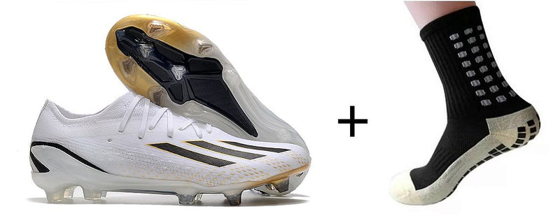 Adidas X Speedportal .1 2022 World Cup + Meia Antiderrapante