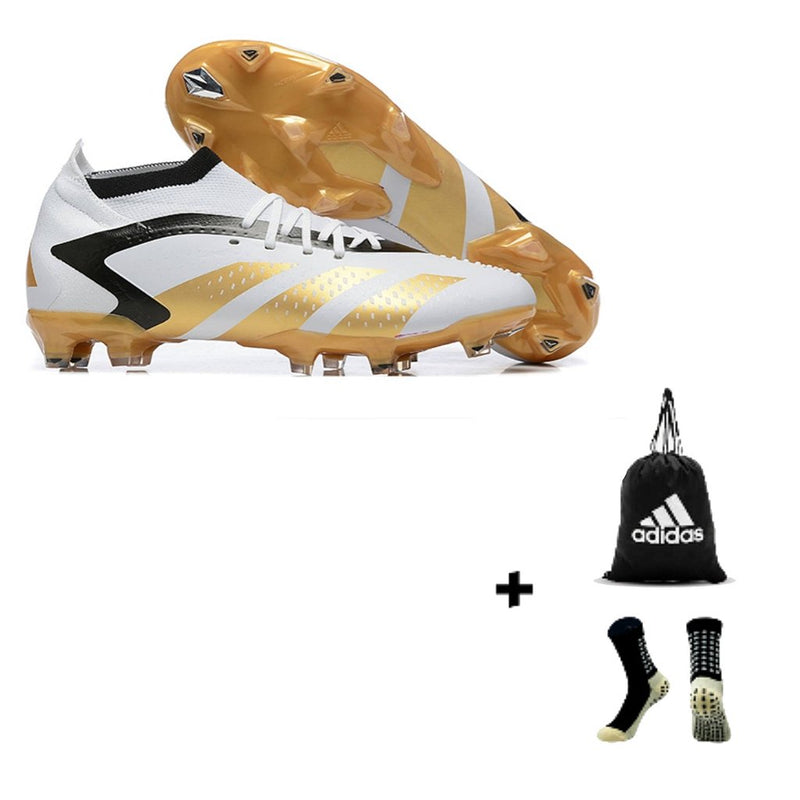 Adidas Predator Accuracy+ FG + Meia Antiderrapante