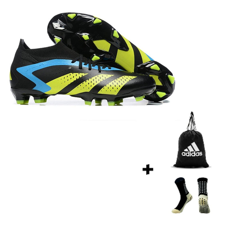 Adidas Predator Accuracy+ FG + Meia Antiderrapante