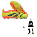 Adidas Predator Elite Tongue 25 Elite FG + Meia Antiderrapante + Bolsa