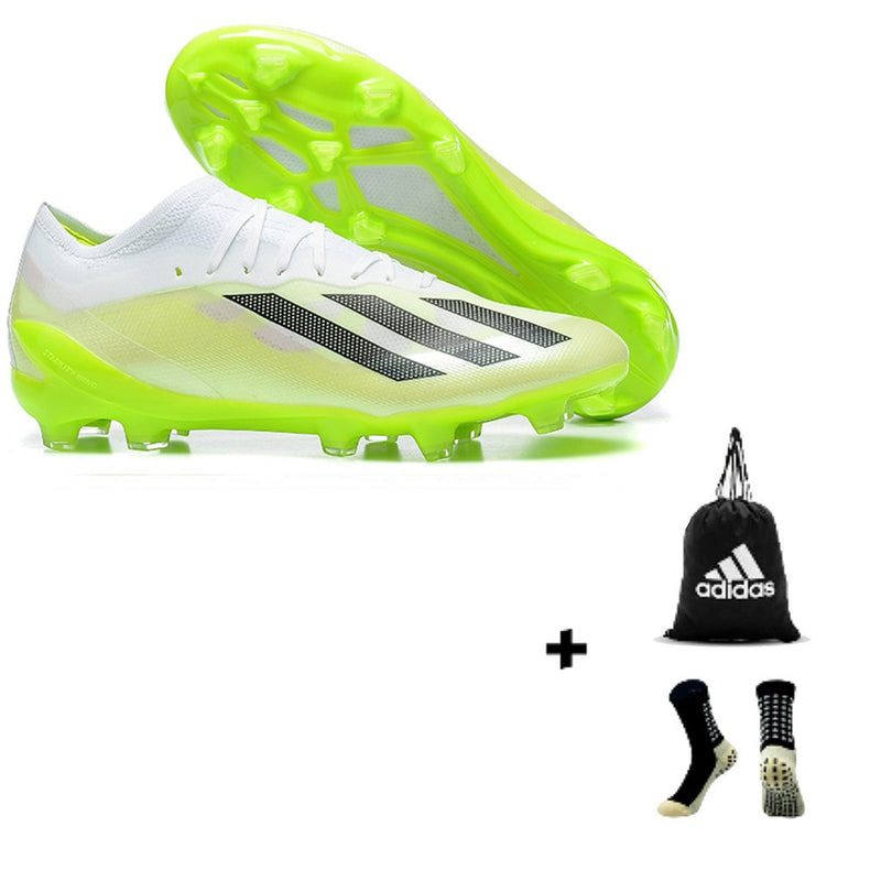 Adidas X 23 crazyfast .1 + Meia Antiderrapante + Bolsa