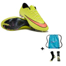 Nike Mercurial Vapor X FG + MEIA ANTIDERRAPANTE + BOLSA