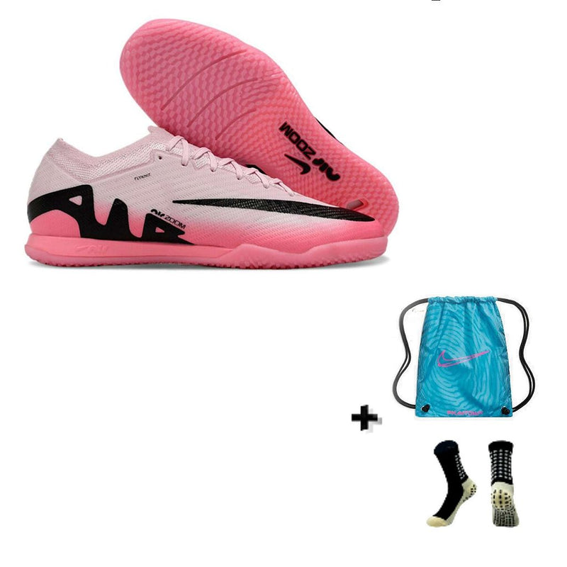 Nike Air Zoom Mercurial Vapor XV Elite Futsal (MAD BRILLIANCE PACK) + Meia Antiderrapante + Bolsa