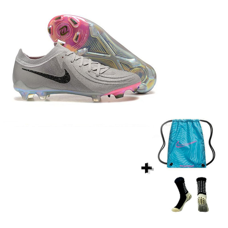 NIKE PHANTOM GX II ELITE FG + MEIA ANTIDERRAPANTE + BOLSA