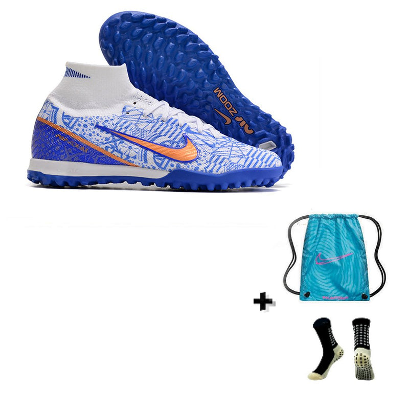 Nike Air Zoom Mercurial Superfly IX Elite Society + Meia Antiderrapante + Bolsa