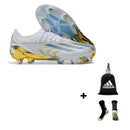 Adidas X Crazyfast .1 SG (Trava Mista) + Meia Antiderrapante + Bolsa