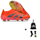 Adidas Predator Elite Laceless FG + Meia Antiderrapante + Bolsa