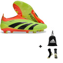 Adidas Predator Elite Laceless FG + Meia Antiderrapante + Bolsa