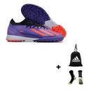 Adidas X CRAZYFAST.1 Society + Meia Antiderrapante + Bolsa