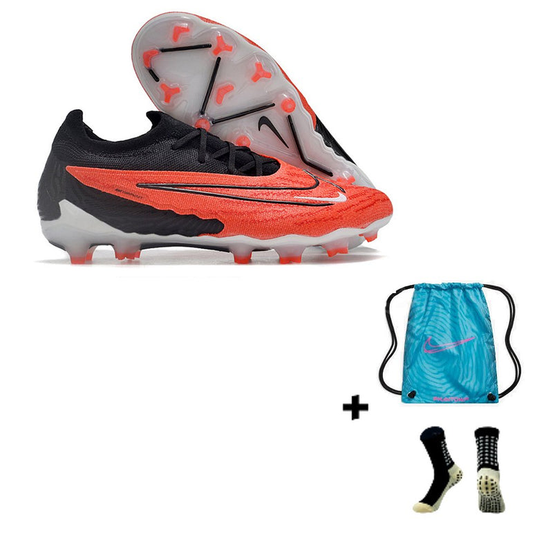 Nike Phantom GX Low Elite FG + Meia Antiderrapante + Bolsa