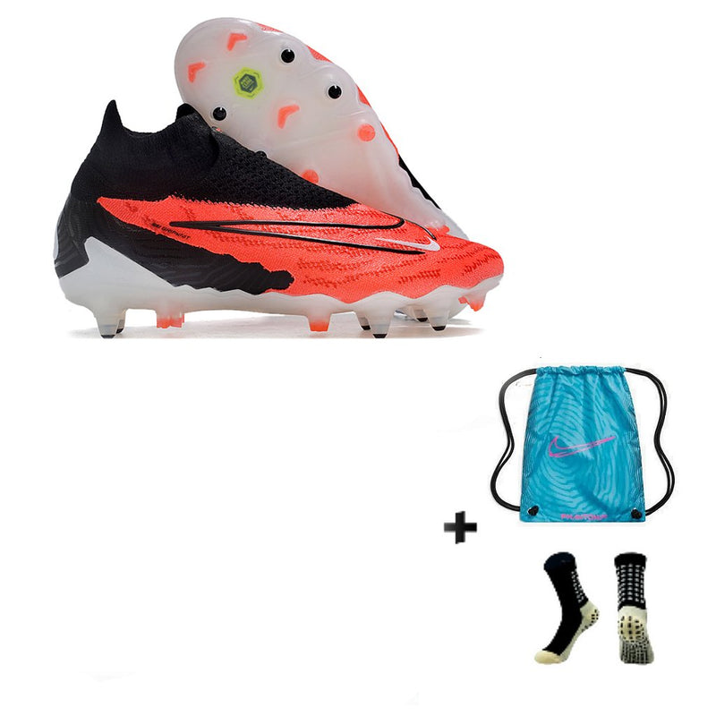 Nike Phantom GX Elite Link PRO SG Anti Clog + Meia Antiderrapante + Bolsa