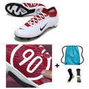 Nike Air Zoom Mercurial Vapor Elite FG (Personalizada de Total 90) + Meia Antiderrapante + Bolsa