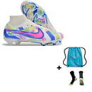 Nike Air Zoom Mercurial Superfly IX Elite FG + Meia Antiderrapante + Bolsa