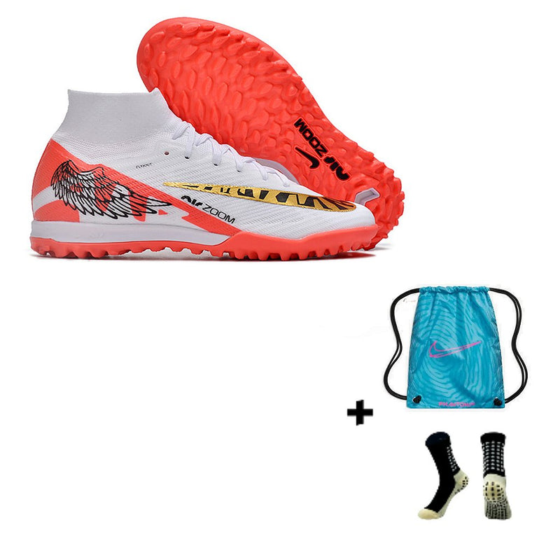 Nike Air Zoom Mercurial Superfly IX Elite Society + Meia Antiderrapante + Bolsa