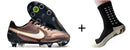 Nike Tiempo Legend 9 Elite Trava Mista + Meia Antiderrapante