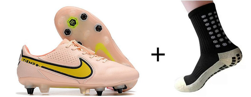 Nike Tiempo Legend 9 Elite Trava Mista + Meia Antiderrapante
