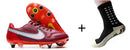 Nike Tiempo Legend 9 Elite Trava Mista + Meia Antiderrapante