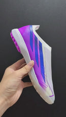 Adidas F50 Hyperfast Elite Laceless TF Society - Chuteira Sem Cadarço + Meia Antiderrapante + Bolsa