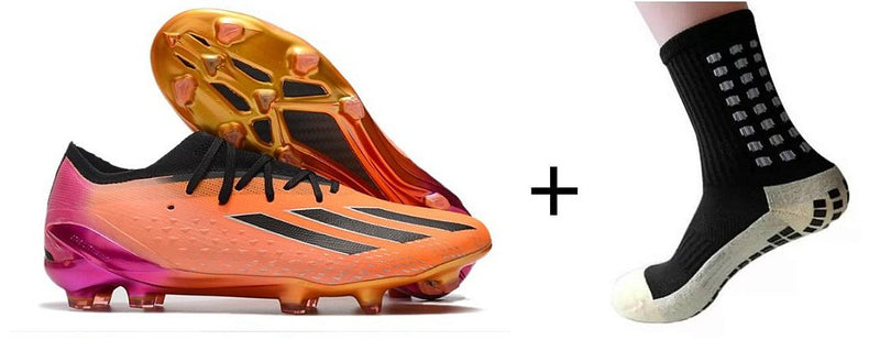 Adidas X Speedportal .1 2022 World Cup + Meia Antiderrapante