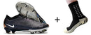 Nike Air Zoom Mercurial Vapor XV Elite  FG + Meia Antiderrapante